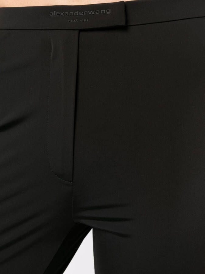 Alexander Wang Legging met logo-reliëf Zwart