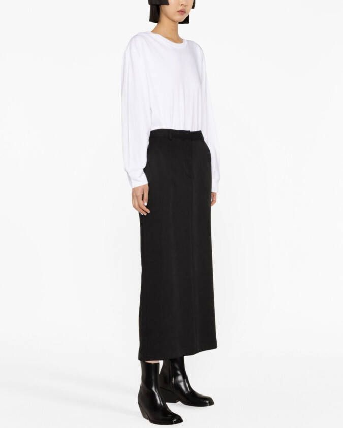 Alexander Wang T-shirt met logopatch Wit