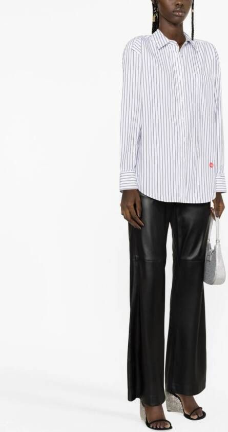 Alexander Wang T-shirt met logopatch Wit