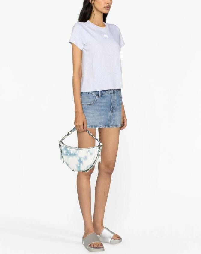Alexander Wang T-shirt met logopatch Grijs