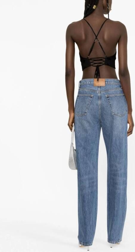 Alexander Wang Straight jeans Blauw