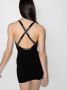 Alexander Wang Mini-jurk met logo Zwart - Thumbnail 3