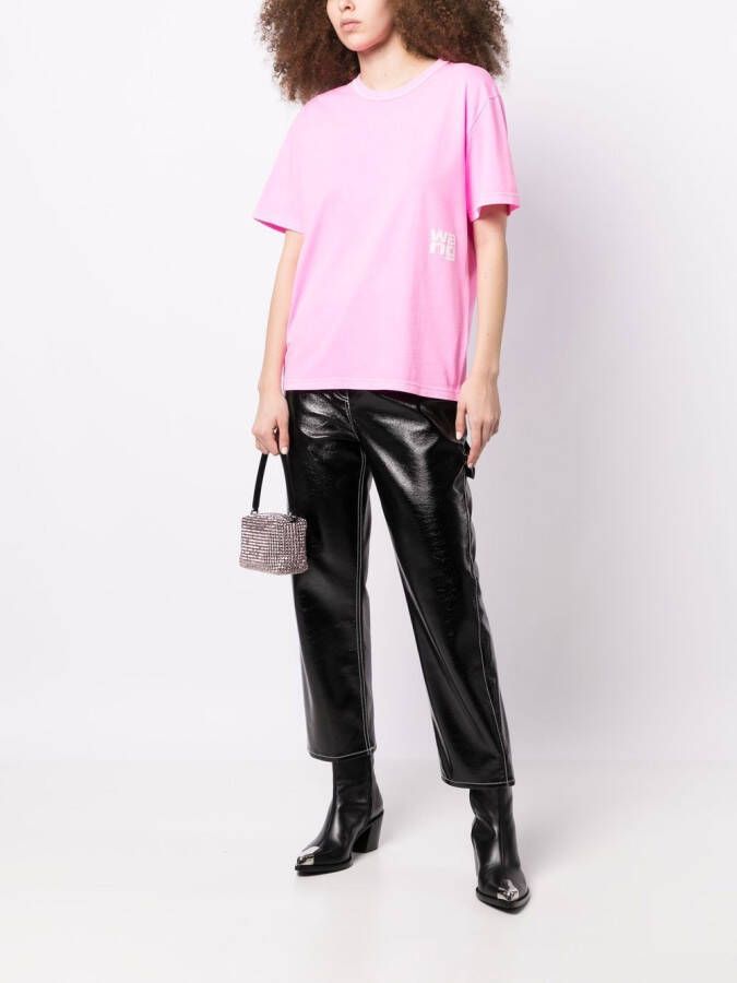 Alexander Wang Oversized T-shirt Roze