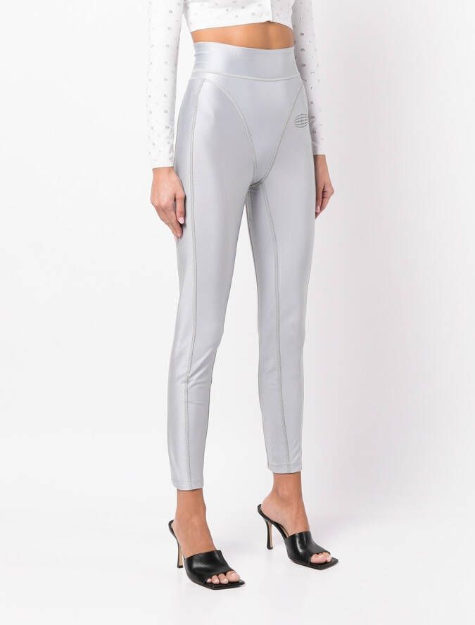 Alexander Wang Metallic legging Grijs