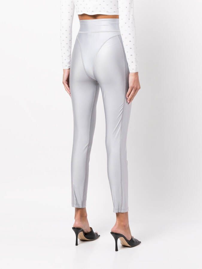 Alexander Wang Metallic legging Grijs