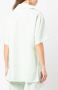 Alexander Wang Pyjamashirt met jacquard Groen - Thumbnail 4