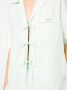 Alexander Wang Pyjamashirt met jacquard Groen - Thumbnail 5