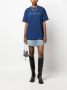 Alexander Wang T-shirt met logo-reliëf Blauw - Thumbnail 2