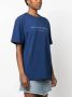 Alexander Wang T-shirt met logo-reliëf Blauw - Thumbnail 3