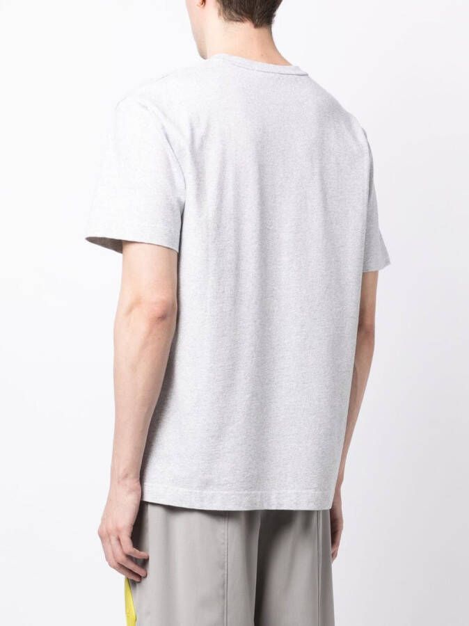 Alexander Wang T-shirt met logo Grijs