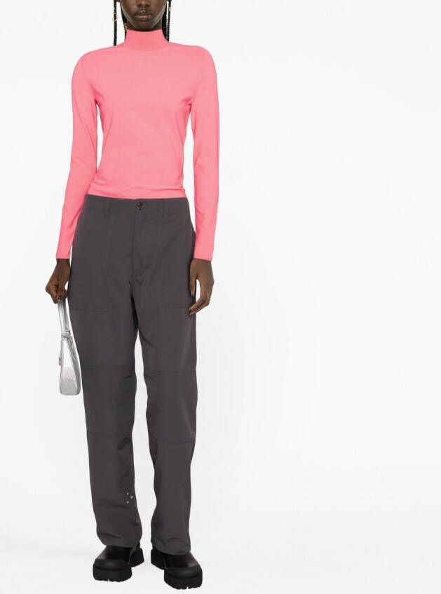 Alexander Wang Coltrui met logo reliëf Roze