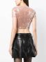 Alexander Wang T-shirt verfraaid met pailletten Roze - Thumbnail 4