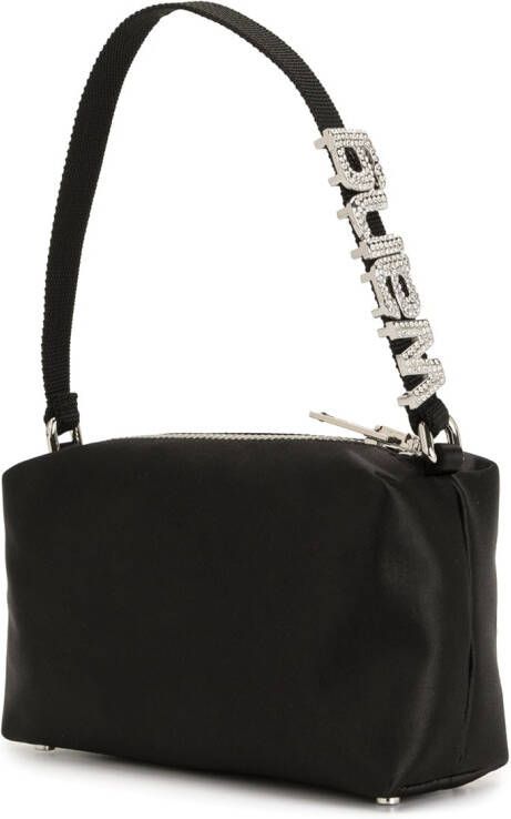 Alexander Wang Shopper met logo Zwart