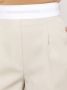 Alexander Wang Shorts met logo taille Bruin - Thumbnail 5