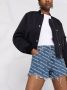 Alexander Wang Shorts met logoprint Blauw - Thumbnail 3