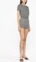 Alexander Wang Shorts met metallic draad Grijs - Thumbnail 3