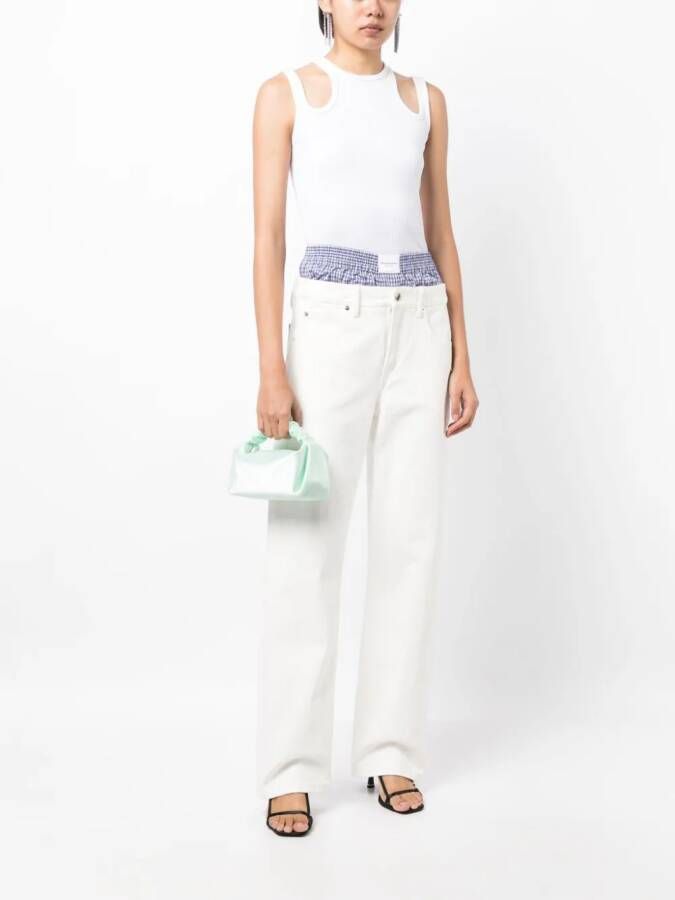Alexander Wang Straight broek Wit