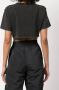 Alexander Wang T-shirt met logo Grijs - Thumbnail 4