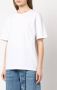 Alexander Wang T-shirt met logo Wit - Thumbnail 3