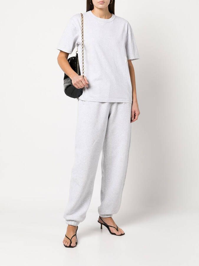 Alexander Wang T-shirt met logoprint Grijs
