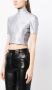 Alexander Wang Top met halve rits Zilver - Thumbnail 3