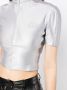 Alexander Wang Top met halve rits Zilver - Thumbnail 5