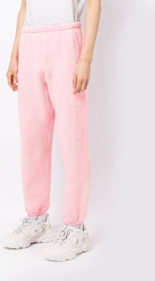 Alexander Wang Trainingsbroek met geborduurd logo Roze