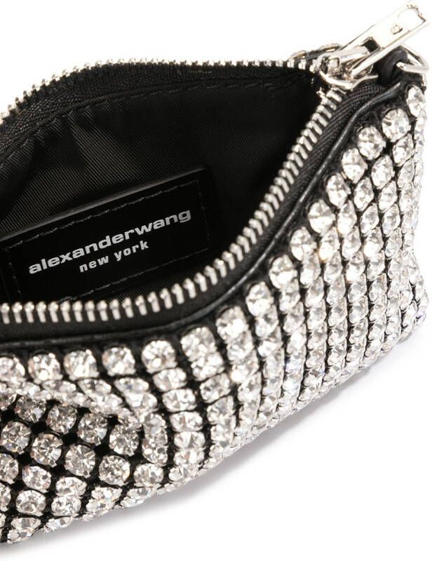 Alexander Wang Wangloc tas met stras Zilver