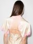 Alexander Wang Zijden cape Beige - Thumbnail 3