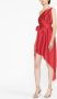Alexandre Vauthier Asymmetrische jurk Rood - Thumbnail 4