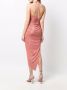 Alexandre Vauthier Asymmetrische jurk Roze - Thumbnail 4