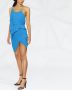 Alexandre Vauthier Asymmetrische mini-jurk Blauw - Thumbnail 2