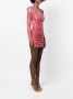 Alexandre Vauthier Asymmetrische mini-jurk Roze - Thumbnail 3