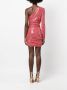 Alexandre Vauthier Asymmetrische mini-jurk Roze - Thumbnail 4