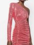 Alexandre Vauthier Asymmetrische mini-jurk Roze - Thumbnail 5