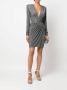 Alexandre Vauthier Mini-jurk met metallic-effect Zilver - Thumbnail 2