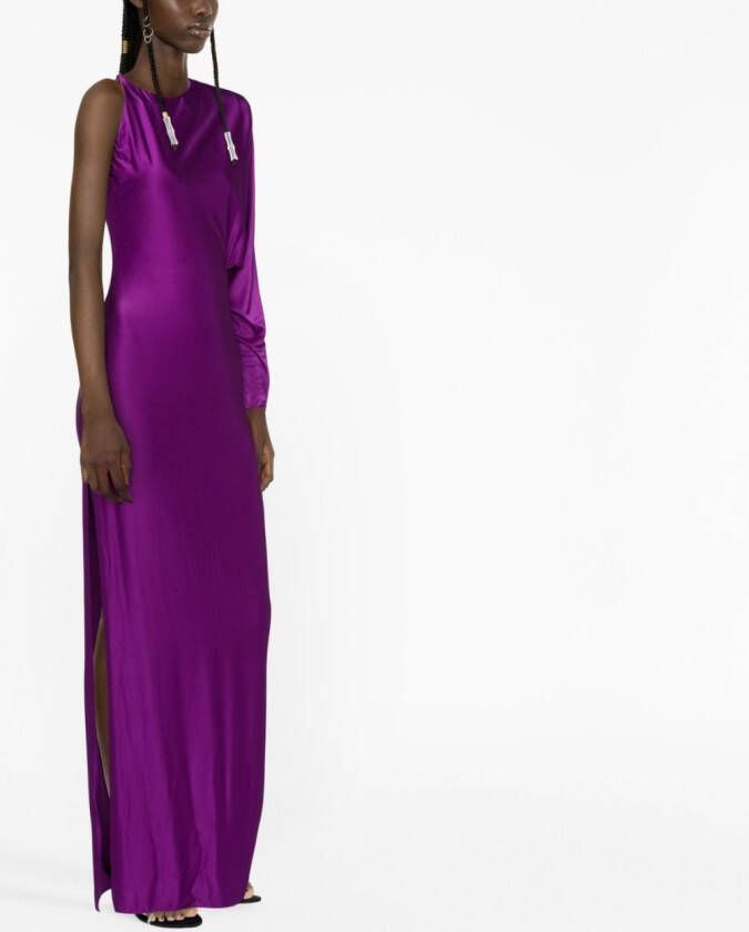 Alexandre Vauthier Off-shoulder avondjurk Paars