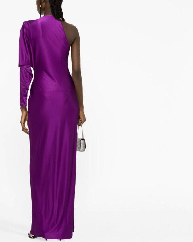 Alexandre Vauthier Off-shoulder avondjurk Paars