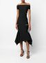 Alexandre Vauthier Off-shoulder jurk Zwart - Thumbnail 2