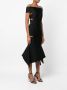 Alexandre Vauthier Off-shoulder jurk Zwart - Thumbnail 3