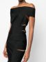 Alexandre Vauthier Off-shoulder jurk Zwart - Thumbnail 5