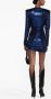 Alexandre Vauthier Mini-jurk verfraaid met pailletten Blauw - Thumbnail 4
