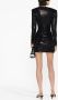 Alexandre Vauthier Mini-jurk verfraaid met pailletten Zwart - Thumbnail 4