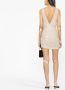 Alexandre Vauthier Mini-jurk met pailletten Beige - Thumbnail 4