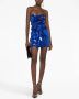 Alexandre Vauthier Strapless mini-jurk Blauw - Thumbnail 2