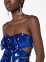 Alexandre Vauthier Strapless mini-jurk Blauw - Thumbnail 3
