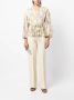 Alexis Blouse met geborduurde bloemen Beige - Thumbnail 2