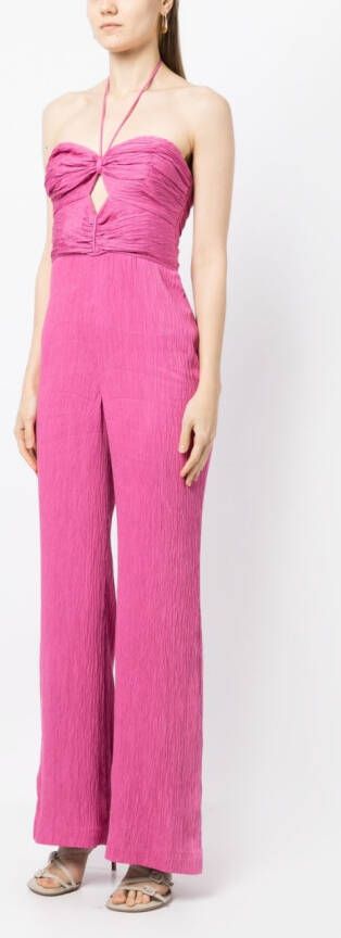 Alexis Jumpsuit met halternek Roze