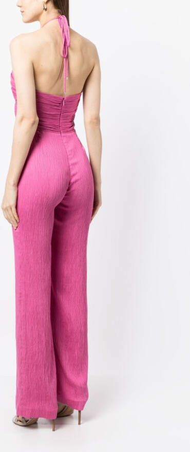 Alexis Jumpsuit met halternek Roze