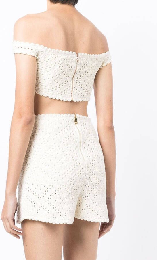 Alice McCall Cropped top Beige